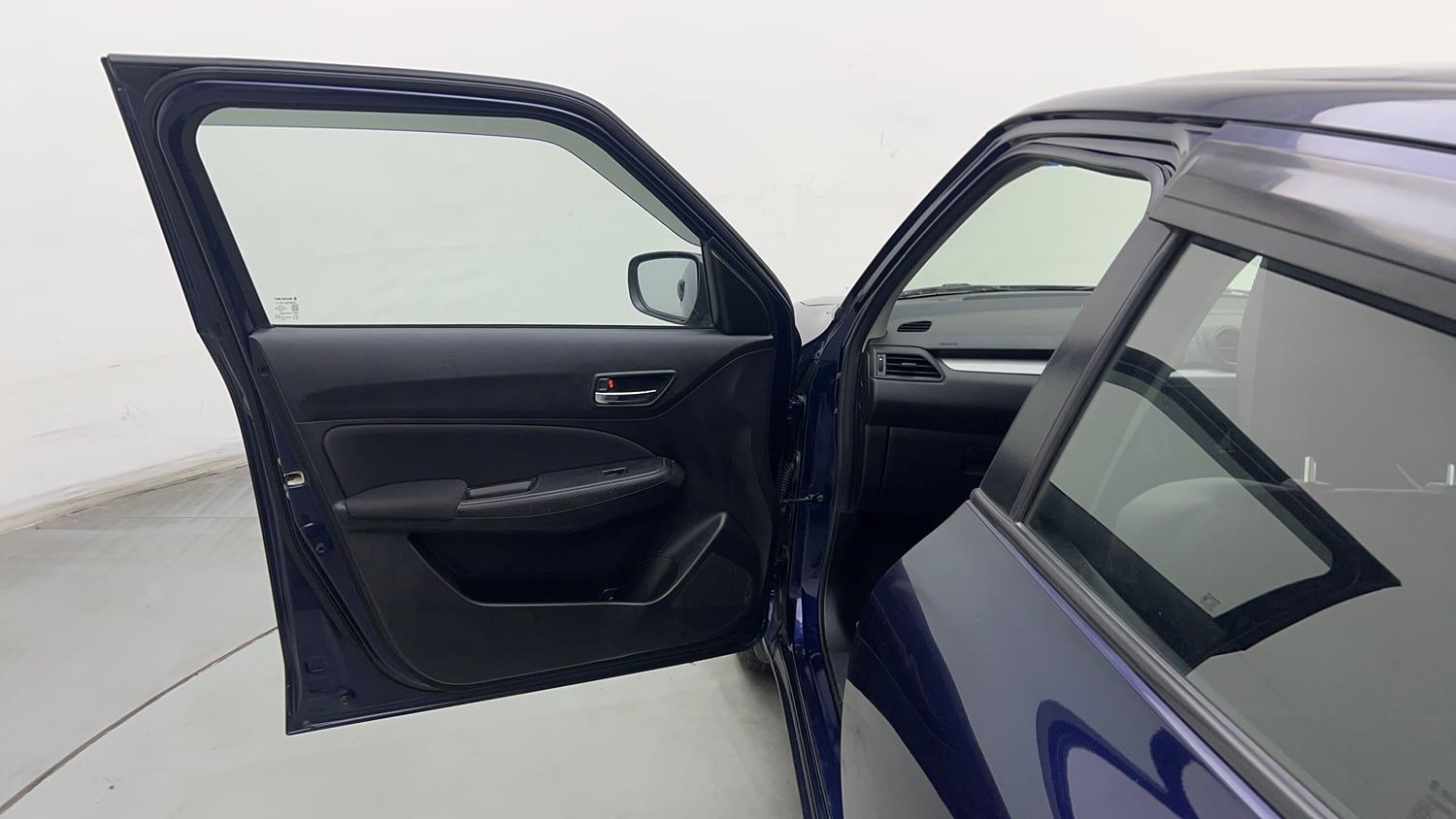 Used 2021 Maruti Suzuki Swift VXi Petrol Manual interior LEFT FRONT DOOR OPEN VIEW