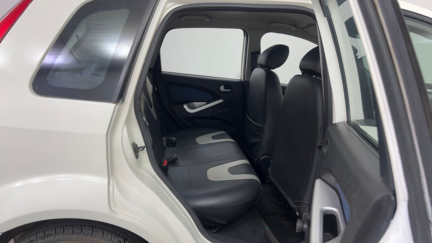 Used 2015 Ford Figo Duratec Petrol Titanium 1.2 Petrol Manual interior RIGHT SIDE REAR DOOR CABIN VIEW