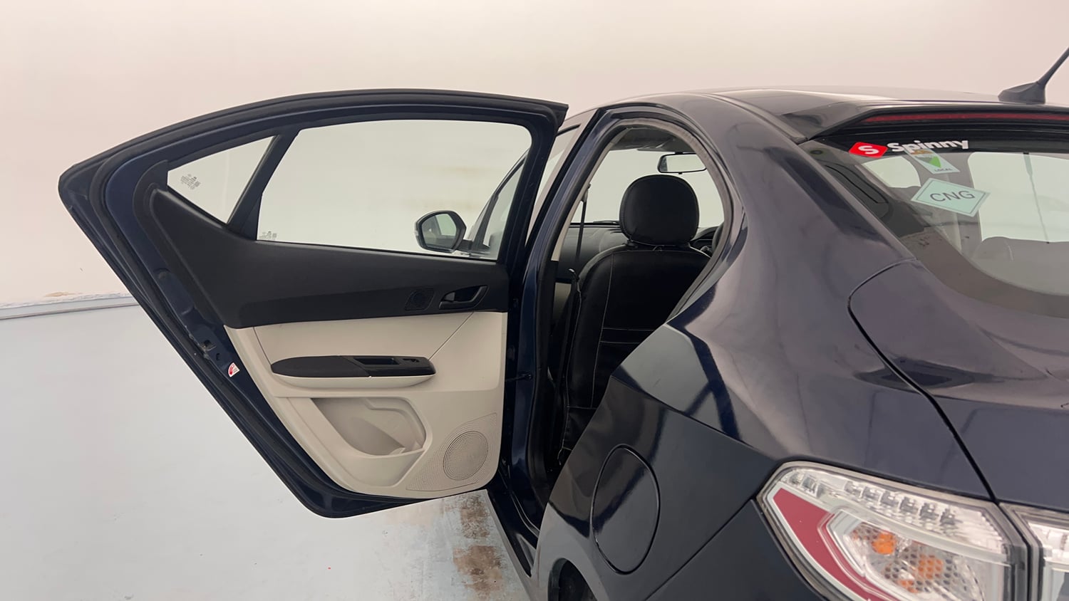 Used 2023 Tata Tigor XZ CNG Cng Manual interior LEFT REAR DOOR OPEN VIEW