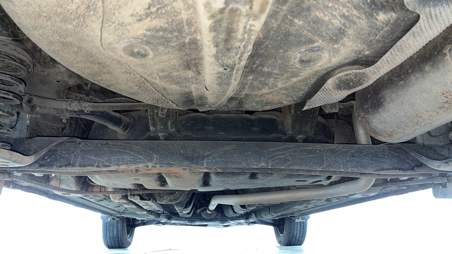 Used 2022 Hyundai Venue S 1.2 Petrol Petrol Manual extra REAR UNDERBODY VIEW (TAKEN FROM REAR)
