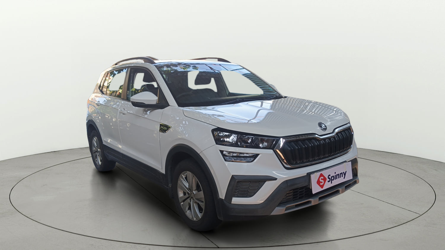 Used 2021 Skoda Kushaq Active 1.0 TSI MT Petrol Manual exterior RIGHT FRONT CORNER VIEW
