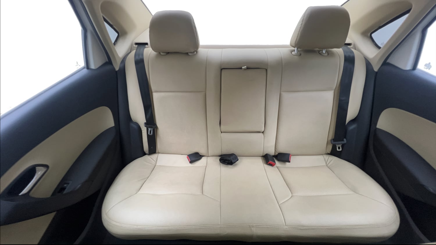 Used 2021 Skoda Rapid New Active 1.0 TSI AT Petrol Automatic interior REAR SEAT CONDITION VIEW