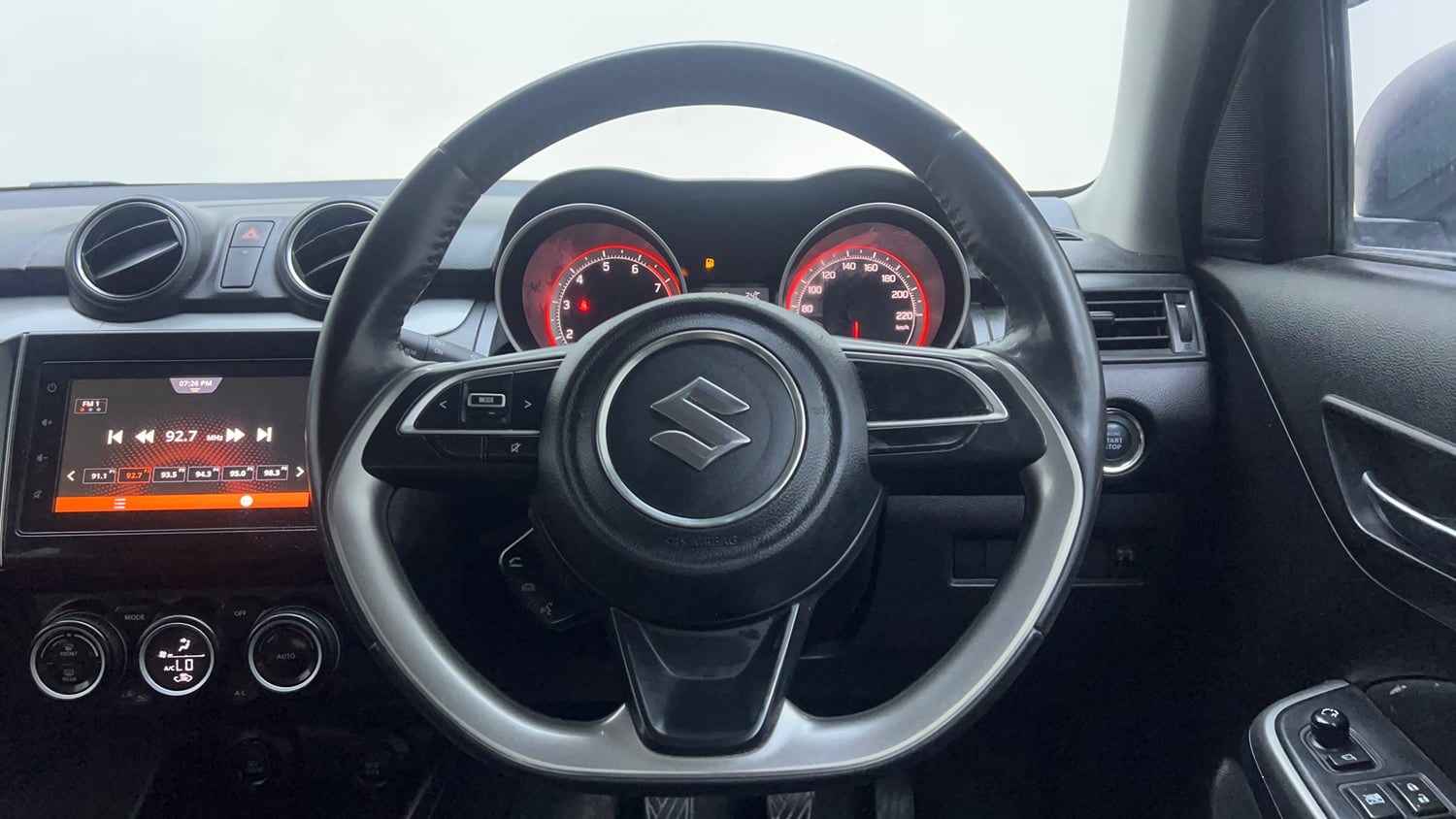 Used 2021 Maruti Suzuki Swift ZXi Plus Petrol Manual interior STEERING VIEW