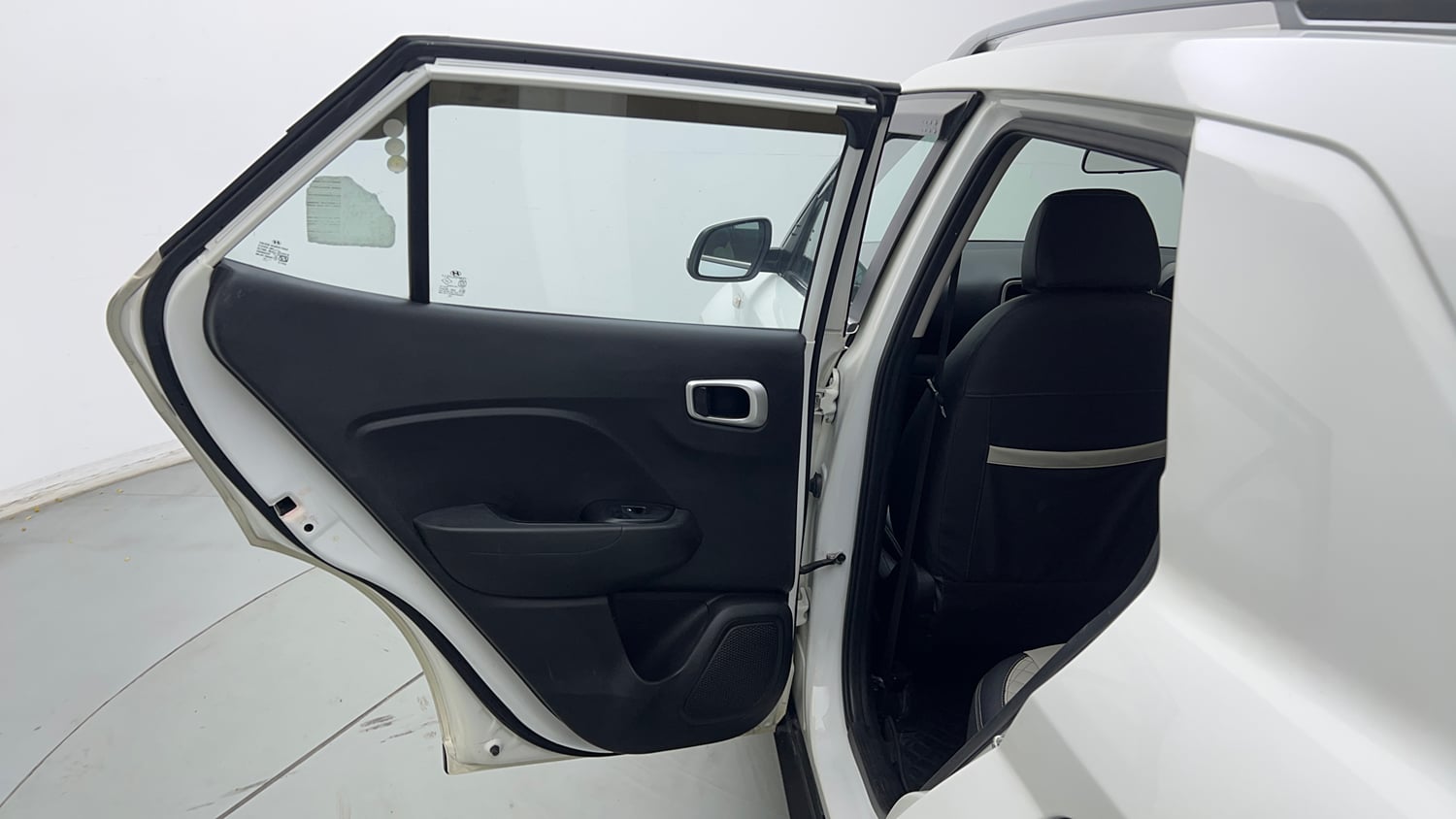 Used 2022 Hyundai Venue S 1.2 Petrol Petrol Manual interior LEFT REAR DOOR OPEN VIEW