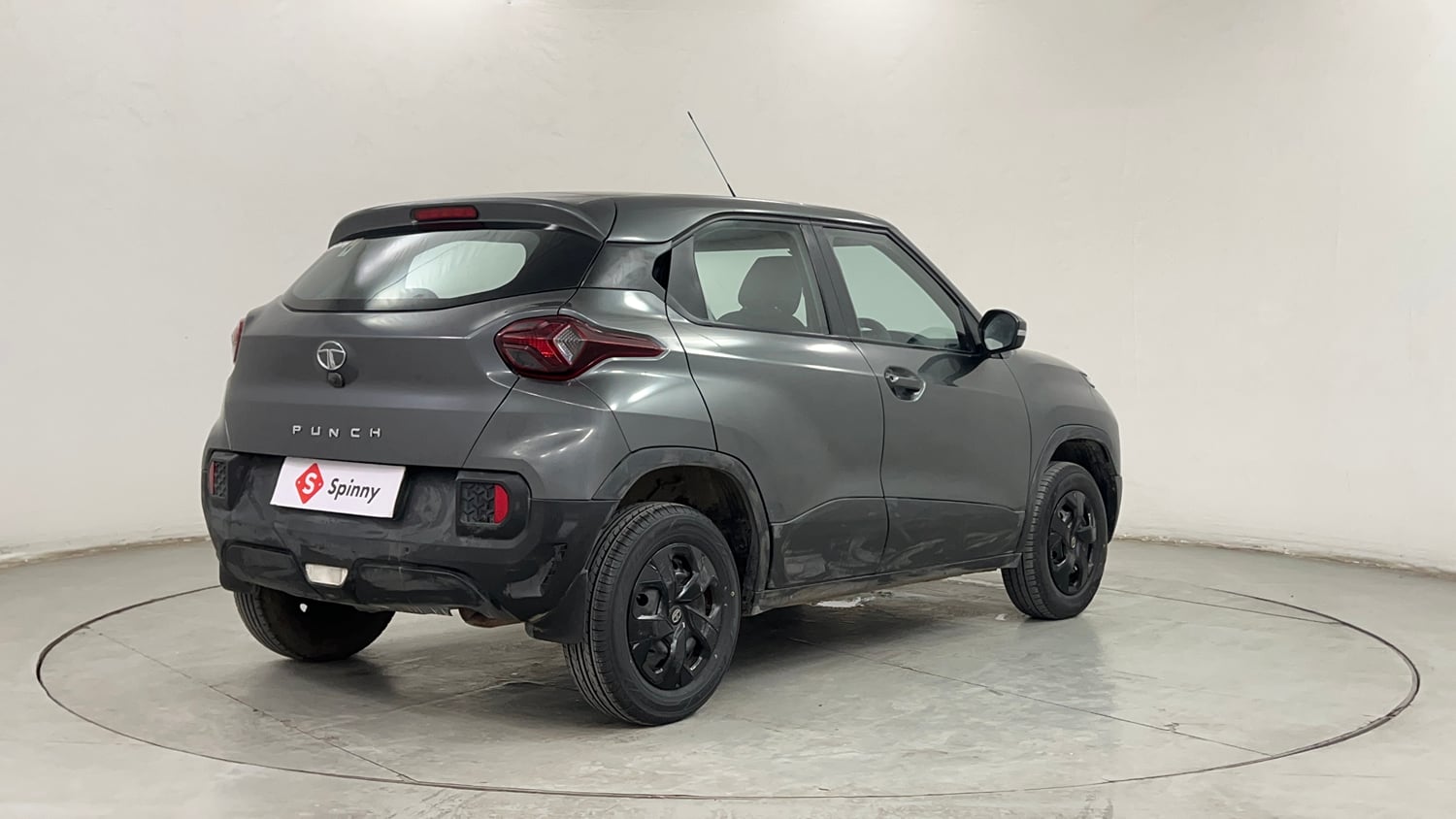 Used 2022 Tata Punch Adventure Rhythm Pack AMT Petrol Automatic exterior RIGHT REAR CORNER VIEW
