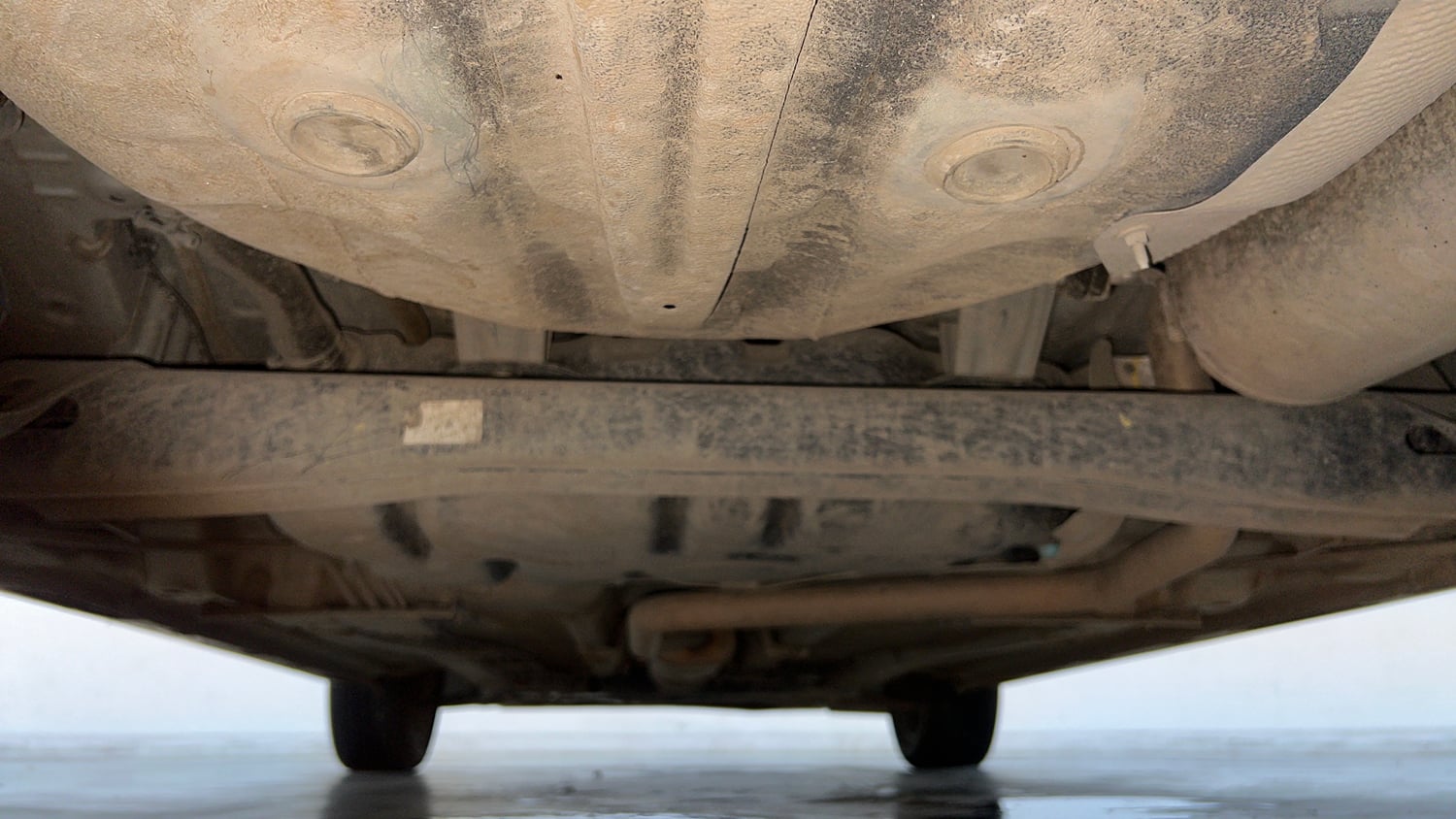 Used 2023 Hyundai i20 N Line N8 1.0 Turbo iMT Petrol Manual extra REAR UNDERBODY VIEW (TAKEN FROM REAR)