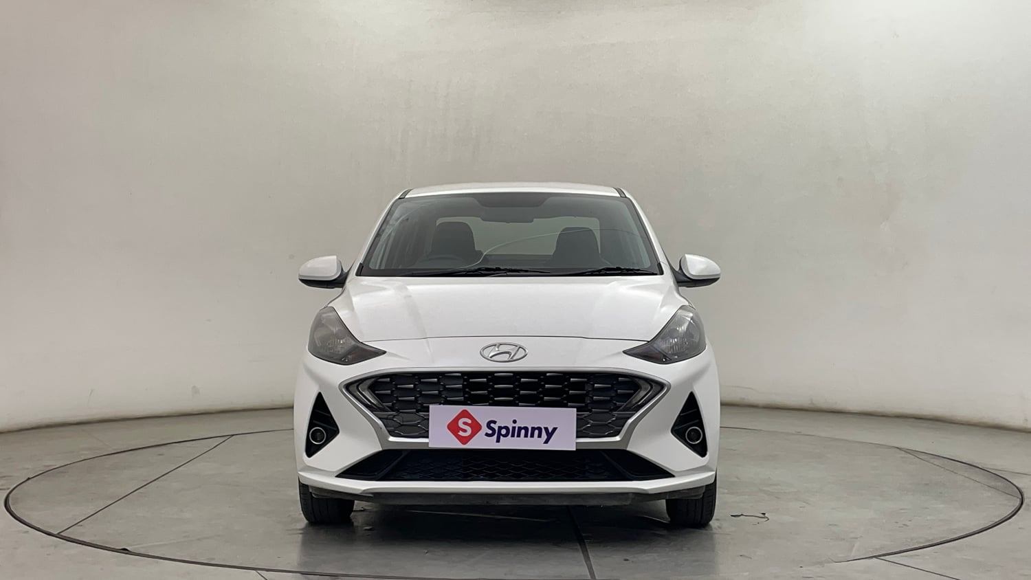 Used 2022 Hyundai Aura S 1.2 CNG Cng Manual exterior FRONT VIEW