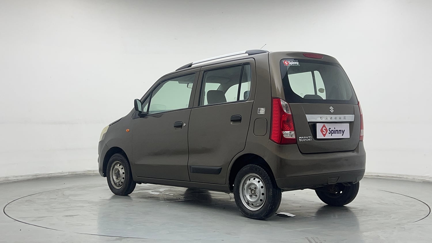 Used 2014 Maruti Suzuki Wagon R LXI CNG Cng Manual exterior LEFT REAR CORNER VIEW