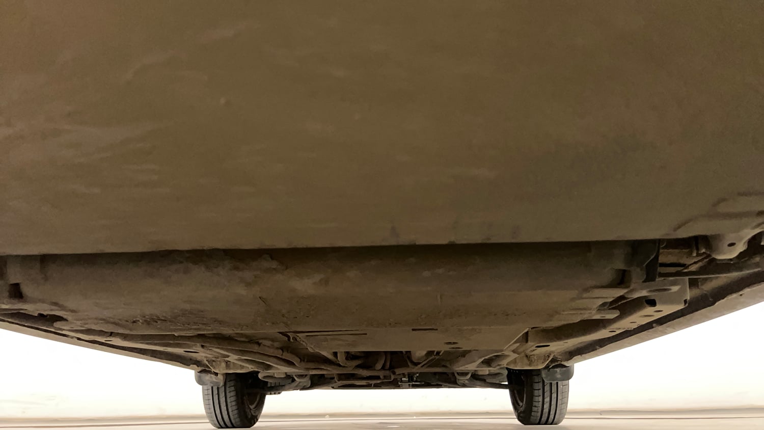 Used 2023 Tata Tiago EV XZ Plus Long Range Electric Automatic extra REAR UNDERBODY VIEW (TAKEN FROM REAR)