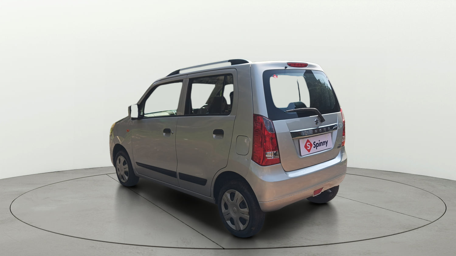 Used 2016 Maruti Suzuki Wagon R 1.0 VXI AMT Petrol Automatic exterior LEFT REAR CORNER VIEW