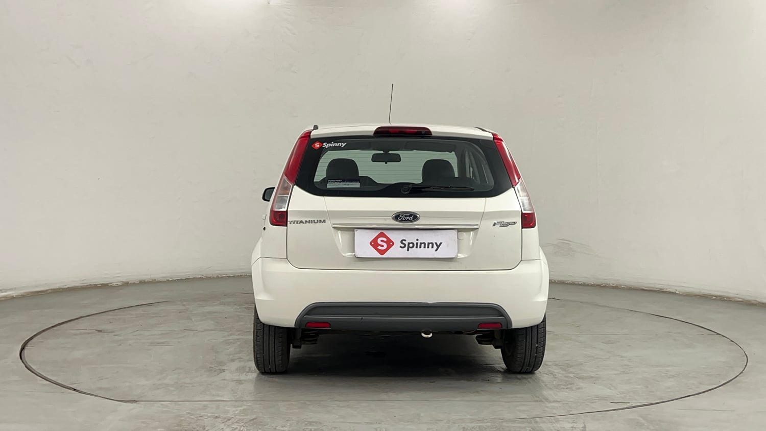 Used 2015 Ford Figo Duratec Petrol Titanium 1.2 Petrol Manual exterior BACK VIEW
