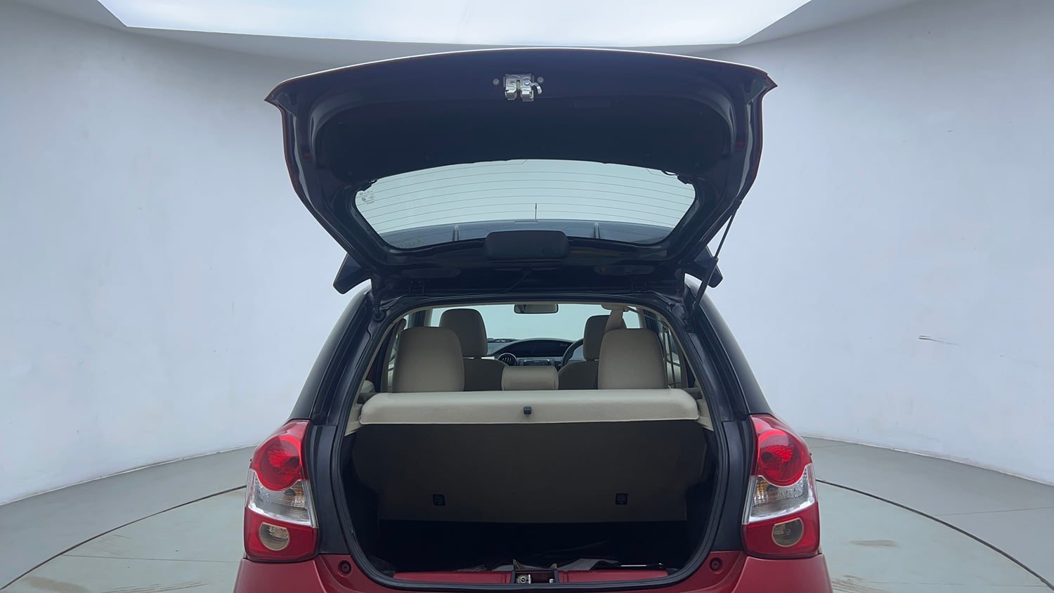 Used 2018 Toyota Etios Liva V Petrol Manual interior DICKY DOOR OPEN VIEW