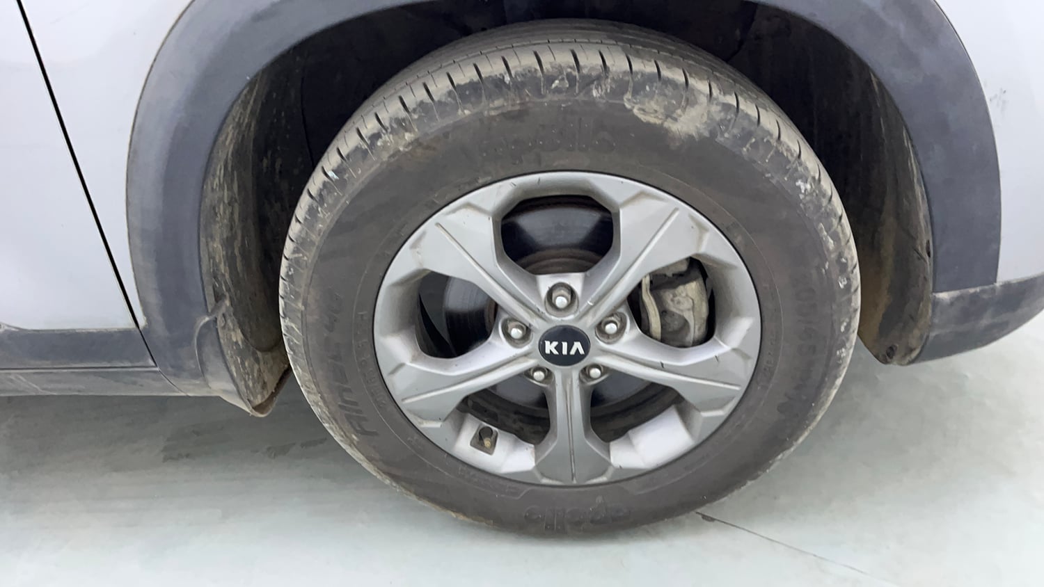 Used 2019 Kia Seltos HTK Plus 1.5 Diesel Diesel Manual tyres RIGHT FRONT TYRE RIM VIEW