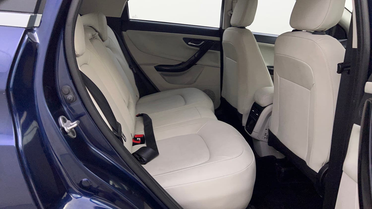 Used 2023 Tata Nexon XZ Plus LUXS Dual Tone Petrol Manual interior RIGHT SIDE REAR DOOR CABIN VIEW