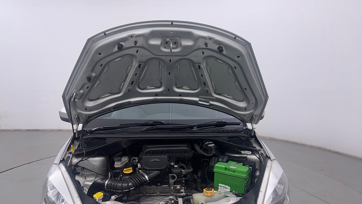 Used 2018 Tata Tiago Revotron XT Petrol Manual engine ENGINE & BONNET OPEN FRONT VIEW