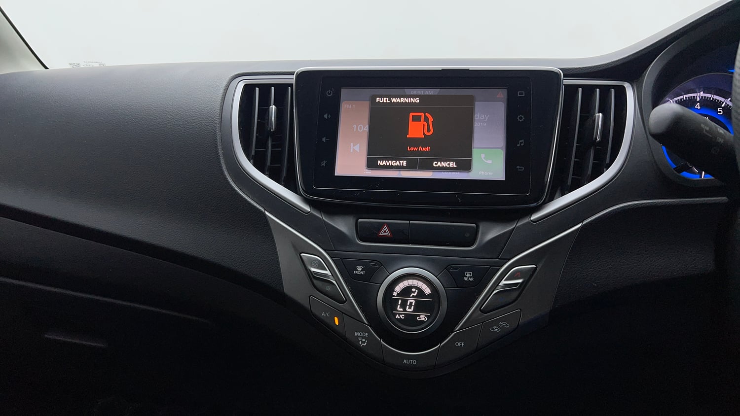 Used 2021 Maruti Suzuki Baleno Zeta Petrol Manual top_features Touch screen infotainment system