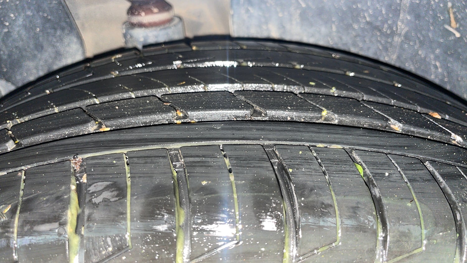Used 2021 Hyundai Creta SX 1.5 Petrol Executive Petrol Manual tyres RIGHT REAR TYRE TREAD VIEW
