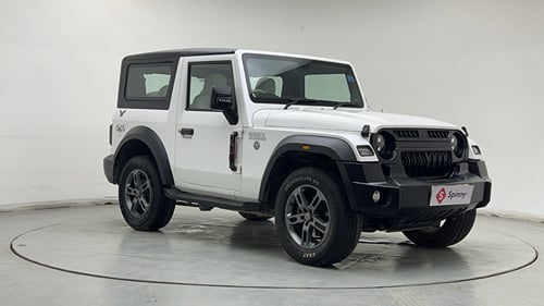 Used 2024 Mahindra Thar LX Hard Top Petrol MT 4WD Petrol Manual exterior RIGHT FRONT CORNER VIEW