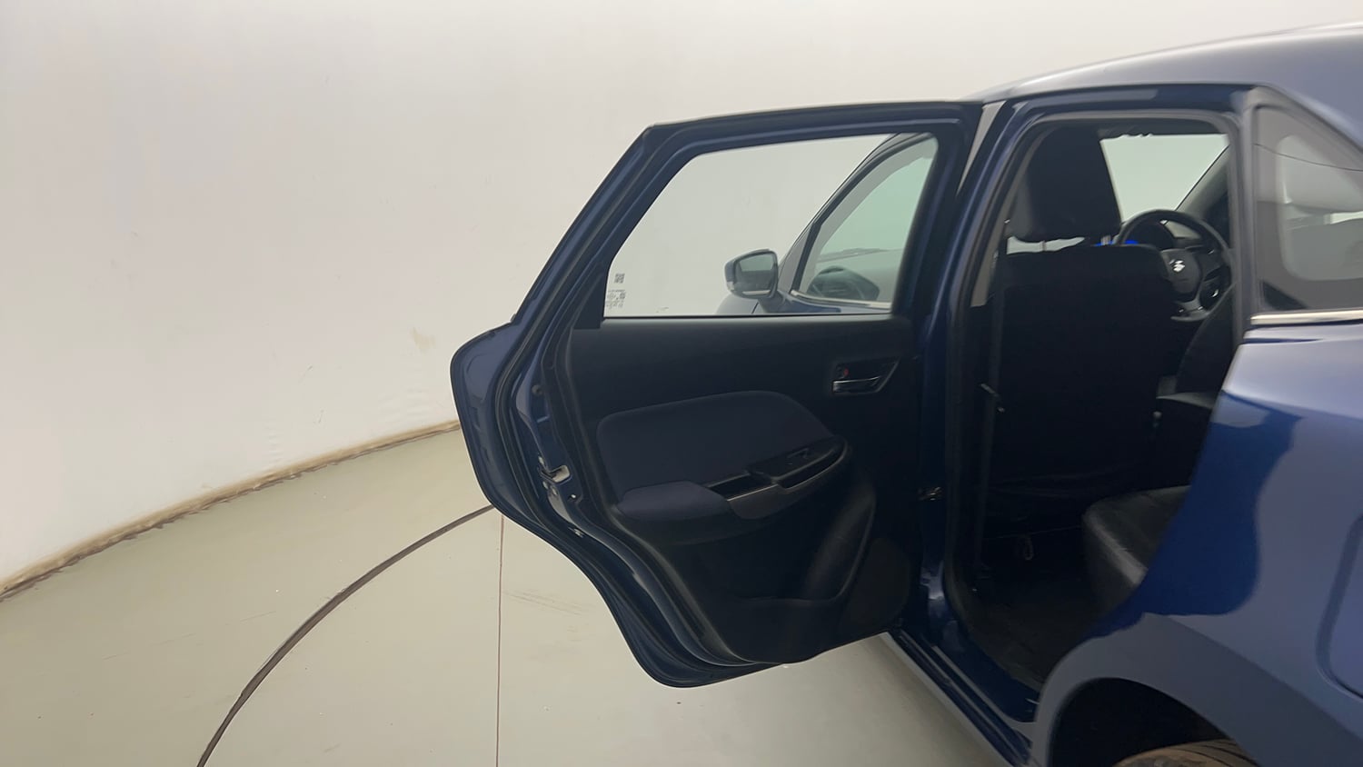 Used 2019 Maruti Suzuki Baleno Zeta 1.2 Petrol Manual interior LEFT REAR DOOR OPEN VIEW