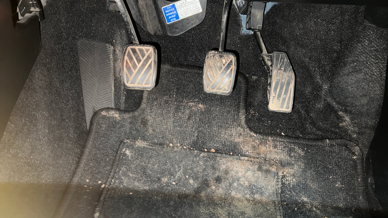 Used 2019 Maruti Suzuki Baleno Zeta 1.2 Petrol Manual interior PEDALS VIEW