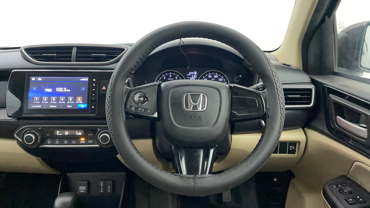 Used 2020 Honda Amaze 1.2 VX CVT Petrol Petrol Automatic interior STEERING VIEW