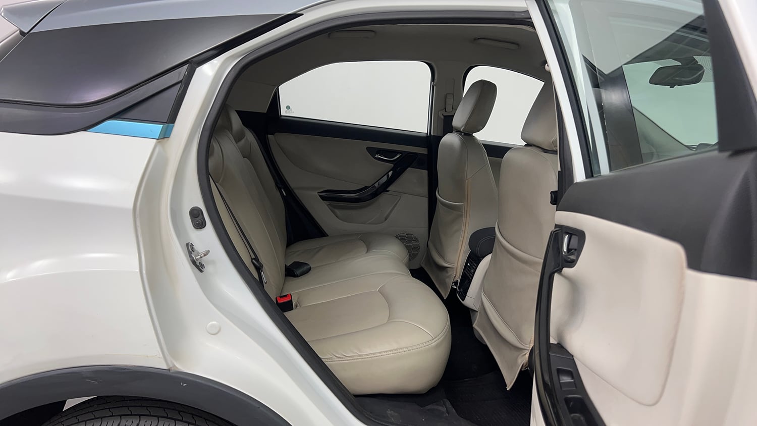 Used 2022 Tata Nexon EV XZ Plus Electric Automatic interior RIGHT SIDE REAR DOOR CABIN VIEW