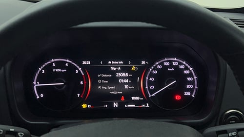 Used 2025 Mahindra Scorpio N Z8 Petrol MT 7 STR Petrol Manual interior CLUSTERMETER VIEW