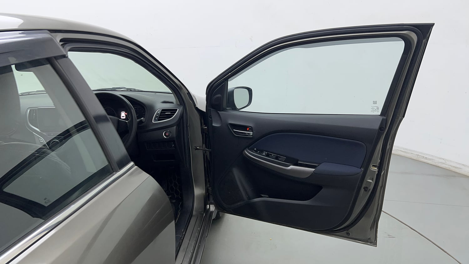 Used 2021 Maruti Suzuki Baleno Zeta Petrol Manual interior RIGHT FRONT DOOR OPEN VIEW