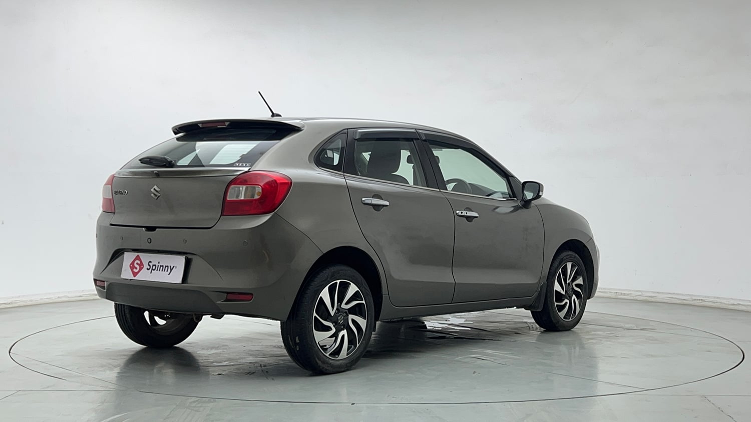 Used 2021 Maruti Suzuki Baleno Zeta Petrol Manual exterior RIGHT REAR CORNER VIEW