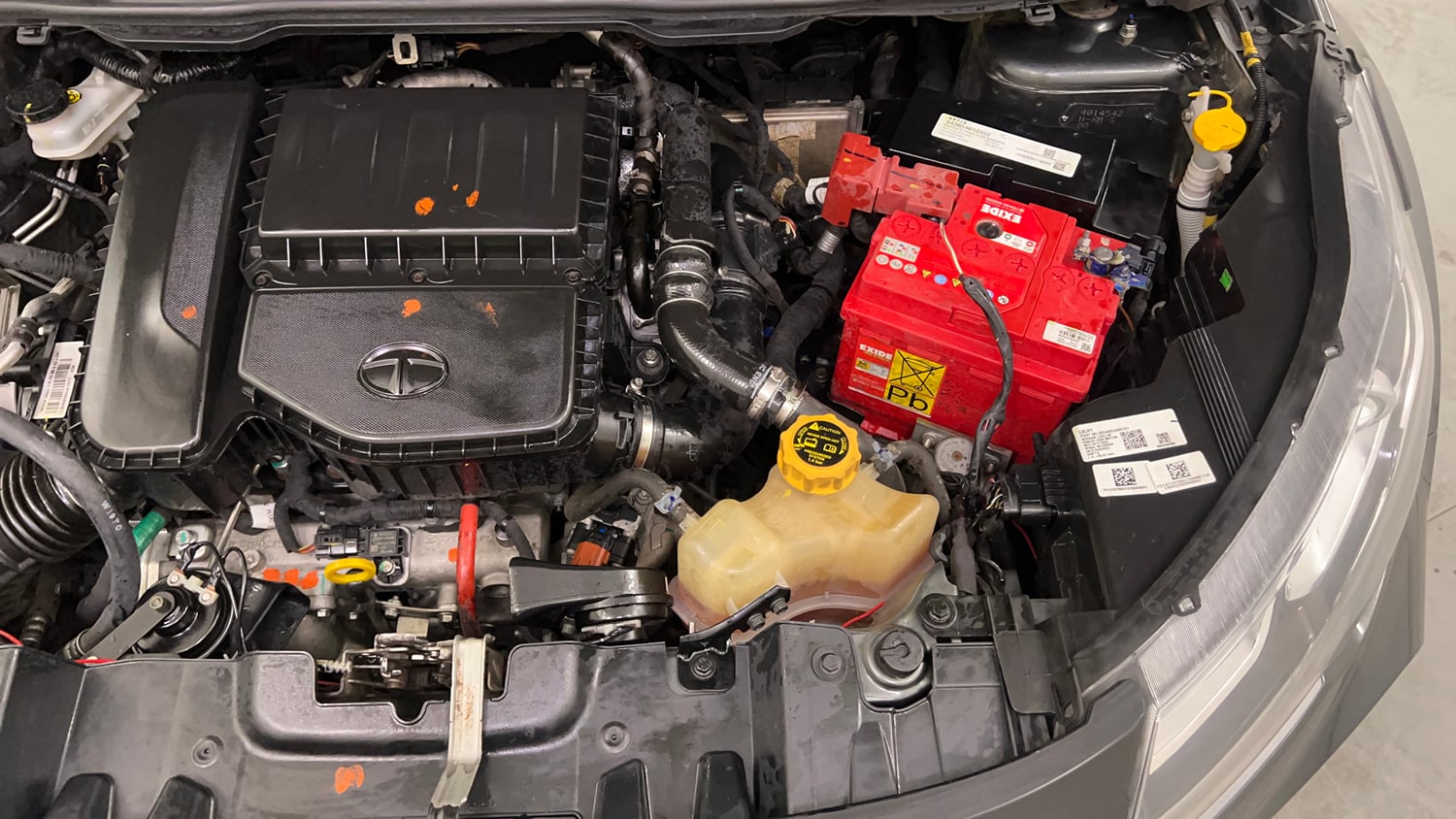 Used 2023 Tata Nexon XM (S) Diesel Diesel Manual engine ENGINE LEFT SIDE VIEW
