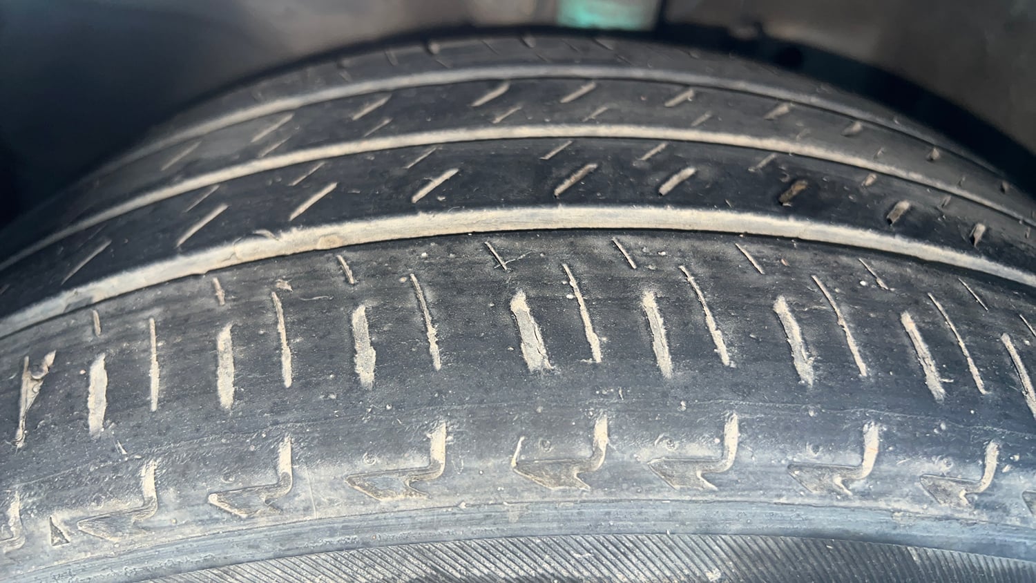 Used 2022 Honda City ZX Petrol Petrol Manual tyres LEFT FRONT TYRE TREAD VIEW