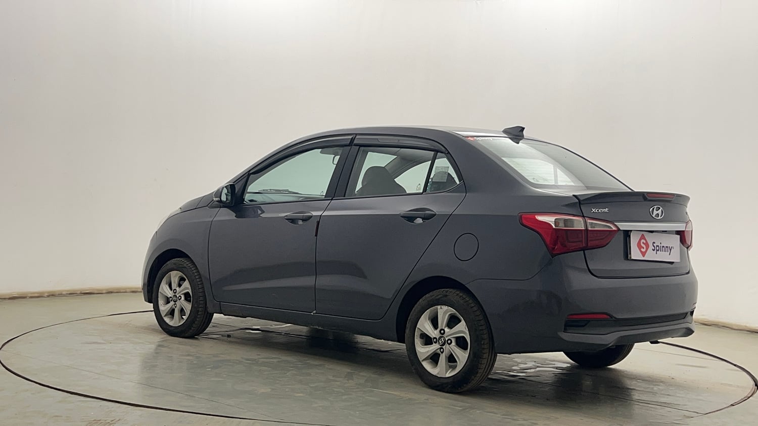Used 2019 Hyundai Xcent SX Petrol Manual exterior LEFT REAR CORNER VIEW
