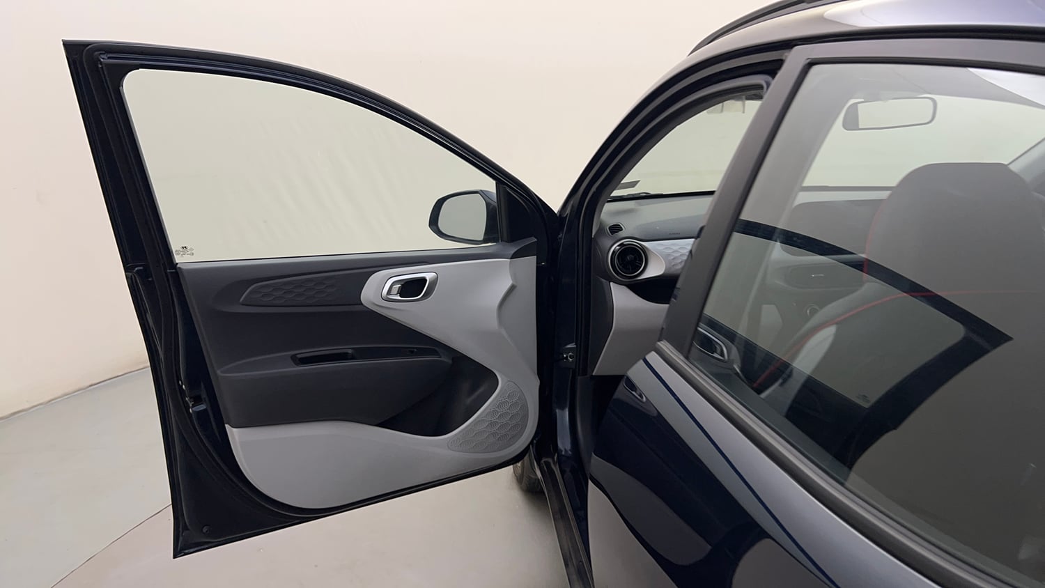 Used 2025 Hyundai Grand i10 Nios Sportz (O) 1.2 Kappa VTVT Petrol Manual interior LEFT FRONT DOOR OPEN VIEW