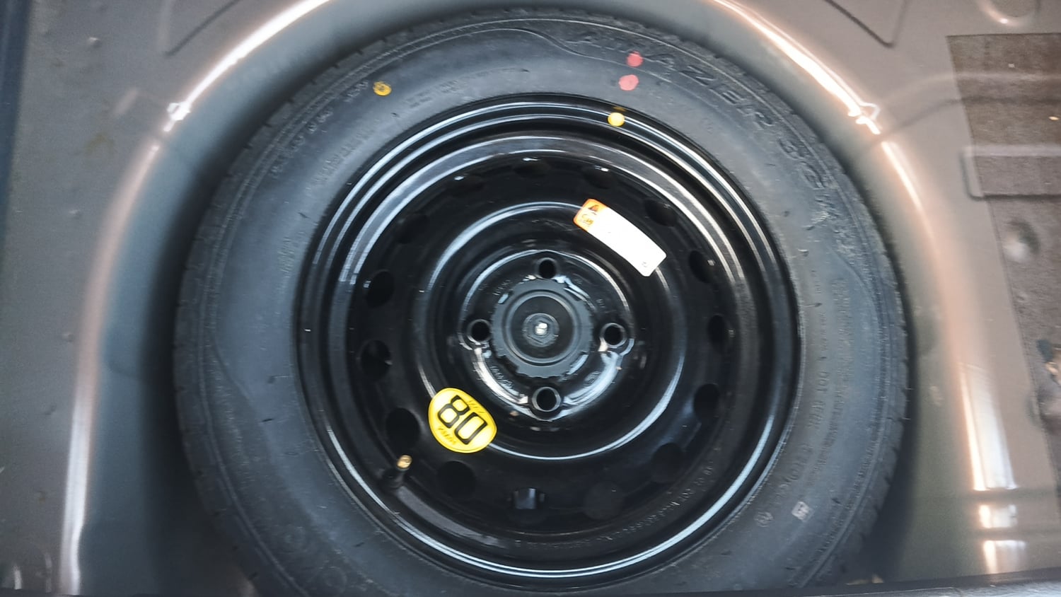 Used 2019 Ford Freestyle Trend Plus 1.2 Ti-VCT Petrol Manual tyres SPARE TYRE VIEW