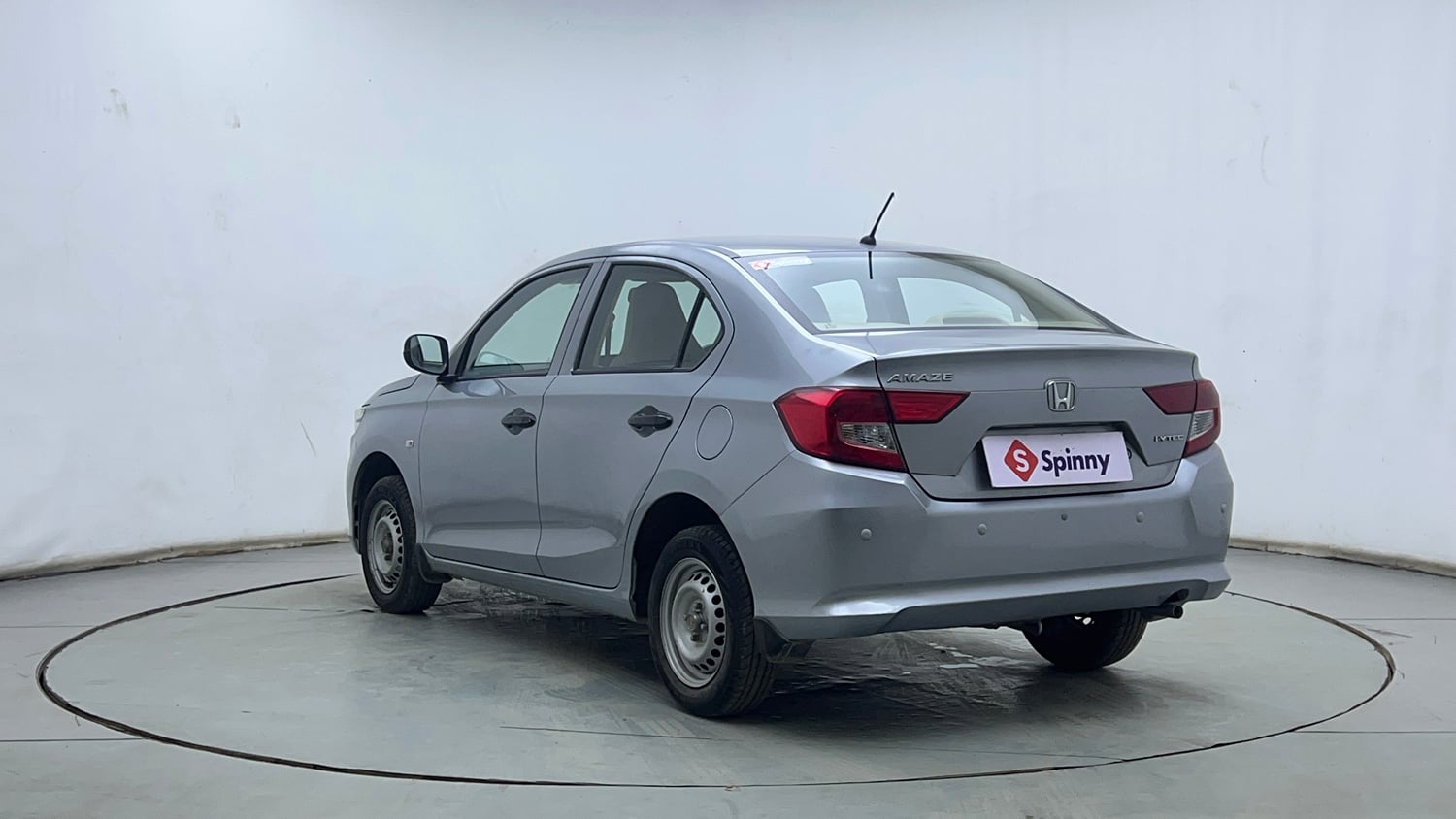 Used 2018 Honda Amaze 1.2 E MT Petrol Petrol Manual exterior LEFT REAR CORNER VIEW