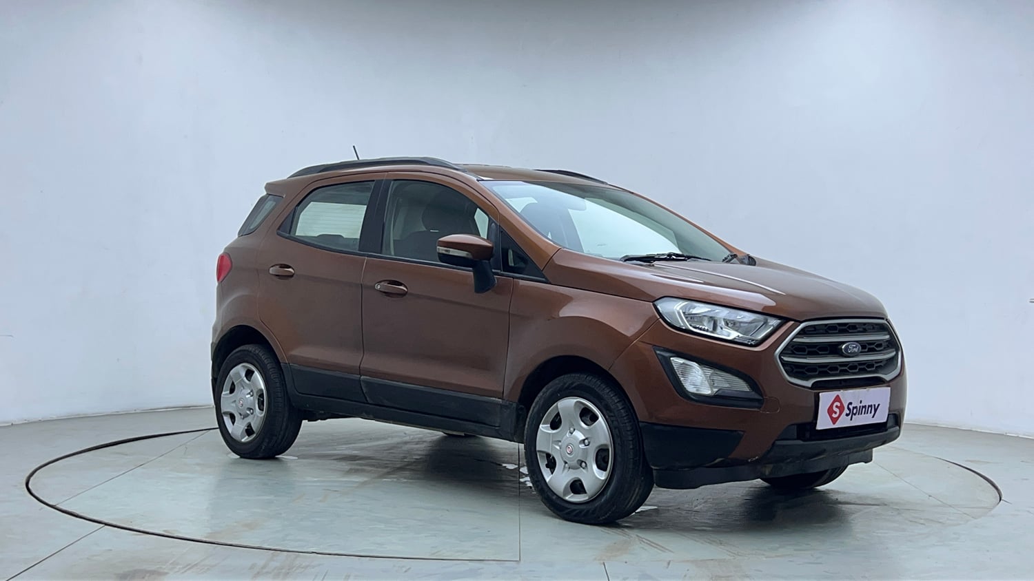 Used 2018 Ford EcoSport Trend + 1.5L Ti-VCT AT Petrol Automatic exterior RIGHT FRONT CORNER VIEW