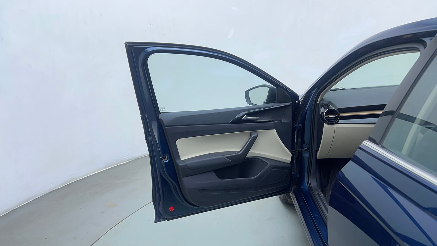 Used 2024 Skoda Slavia Style 1.5L TSI DSG Petrol Automatic interior LEFT FRONT DOOR OPEN VIEW