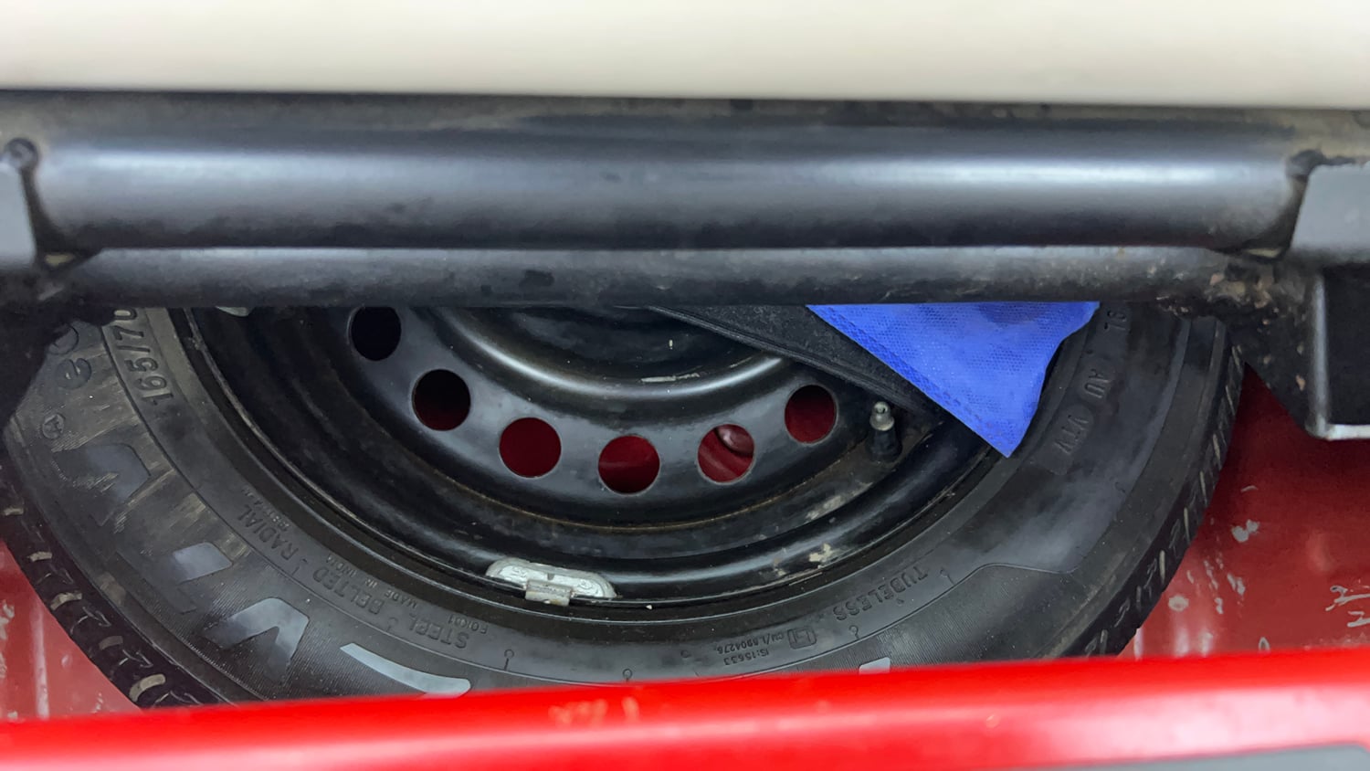 Used 2023 Maruti Suzuki S-Presso VXi S-CNG Cng Manual tyres SPARE TYRE VIEW