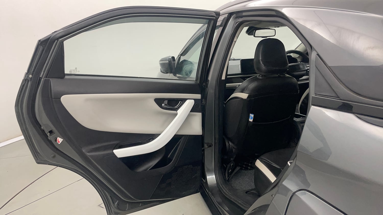 Used 2024 Tata Nexon Creative Plus S 1.5 Revotorq Diesel 6AMT Diesel Automatic interior LEFT REAR DOOR OPEN VIEW