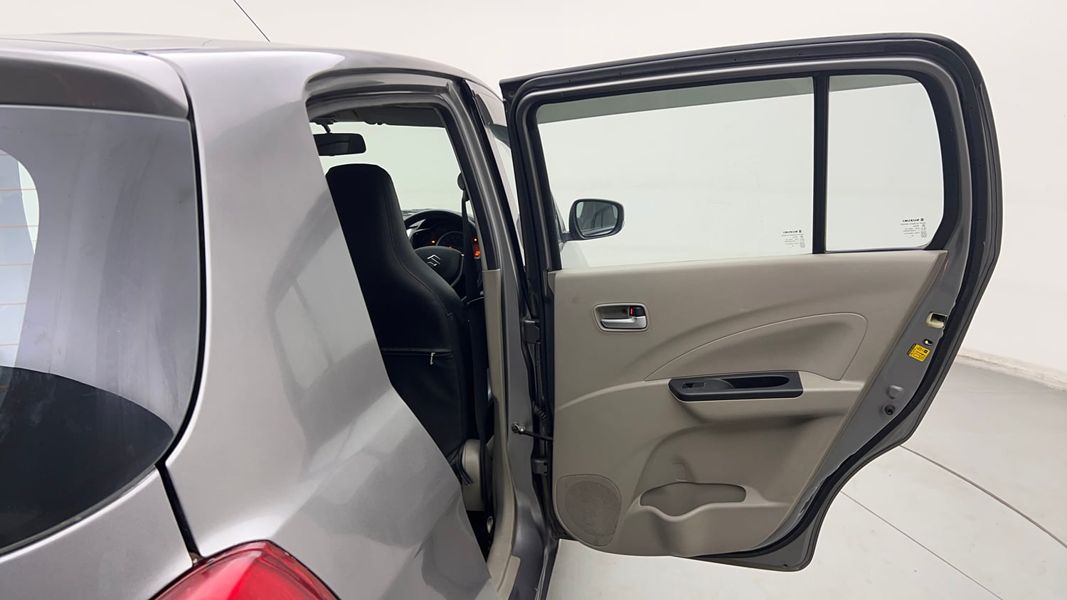 Used 2016 Maruti Suzuki Celerio ZXi Petrol Manual interior RIGHT REAR DOOR OPEN VIEW
