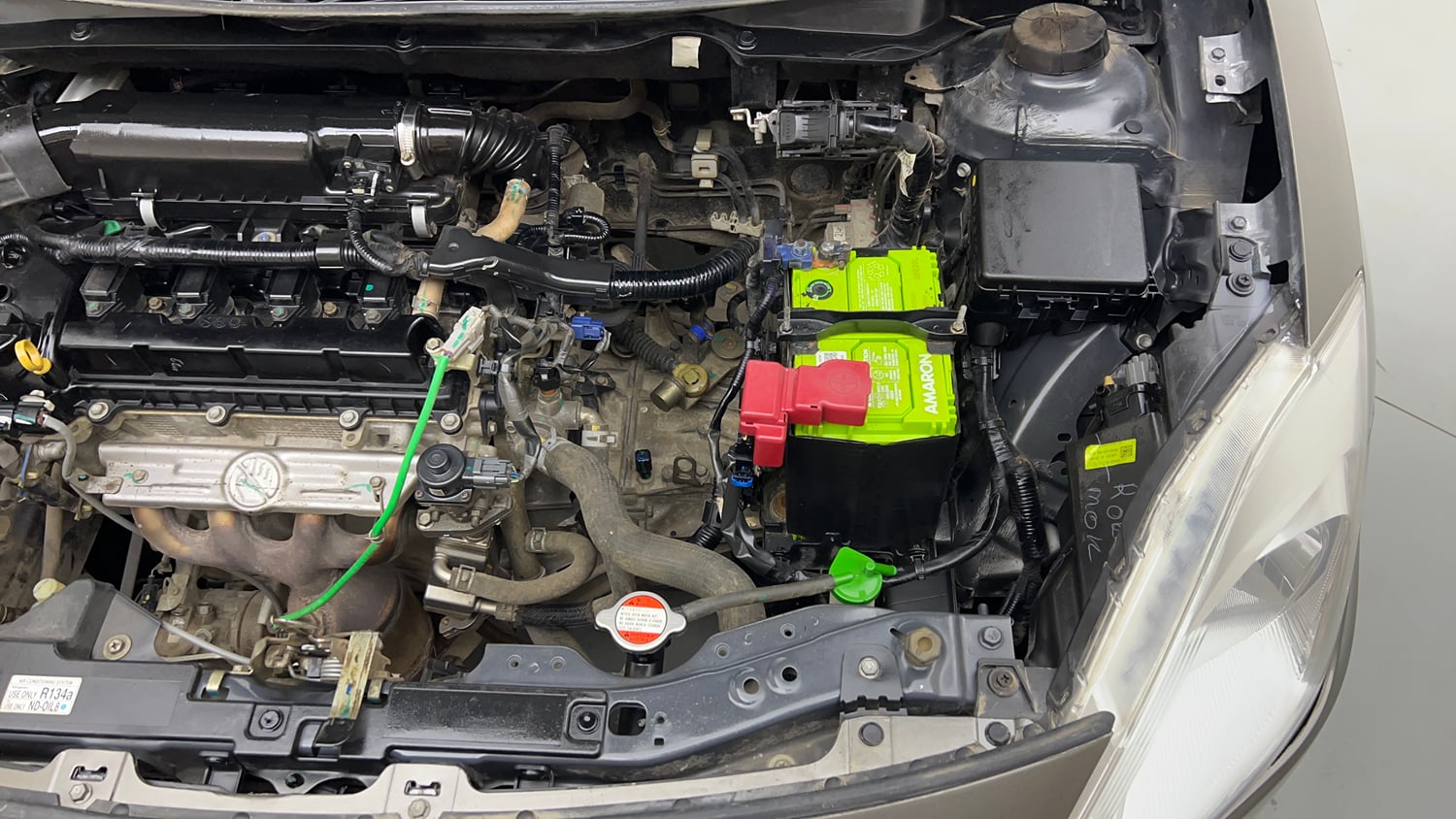 Used 2022 Maruti Suzuki Swift VXi Petrol Manual engine ENGINE LEFT SIDE VIEW