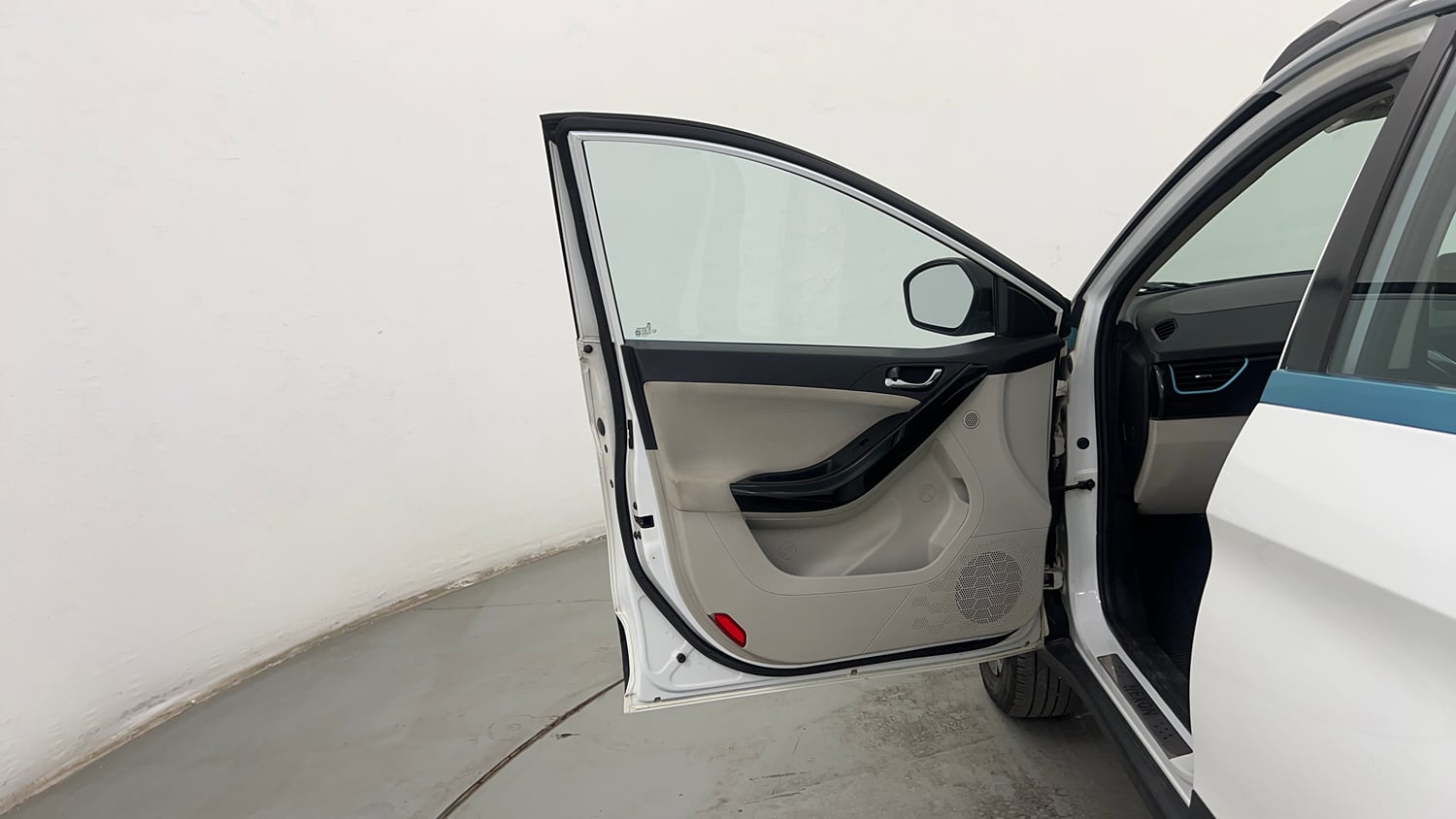 Used 2022 Tata Nexon EV XZ Plus Electric Automatic interior LEFT FRONT DOOR OPEN VIEW