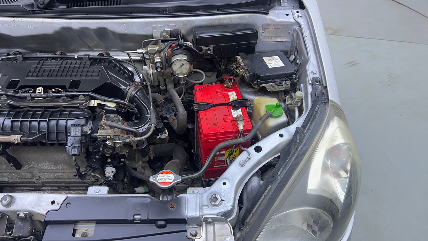 Used 2014 Maruti Suzuki Alto 800 Lxi CNG Cng Manual engine ENGINE LEFT SIDE VIEW
