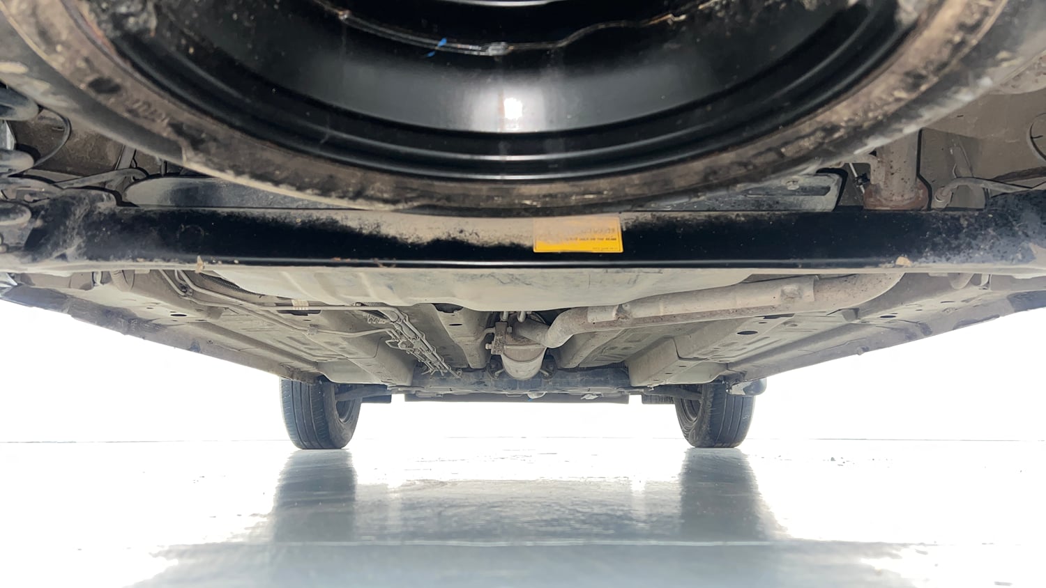 Used 2023 Tata Punch Adventure iCNG Cng Manual extra REAR UNDERBODY VIEW (TAKEN FROM REAR)