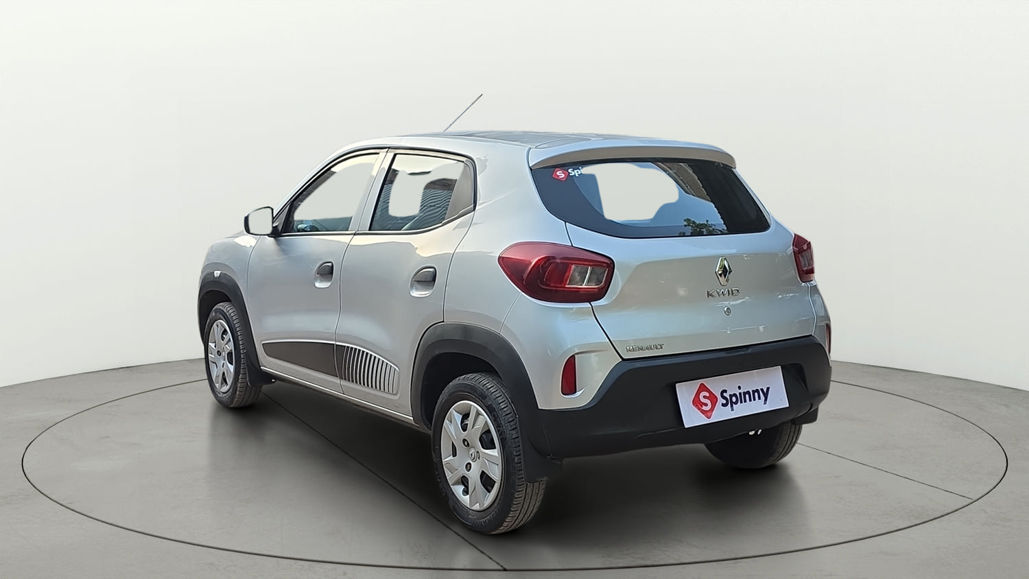 Used 2020 Renault Kwid RXL Petrol Manual exterior LEFT REAR CORNER VIEW
