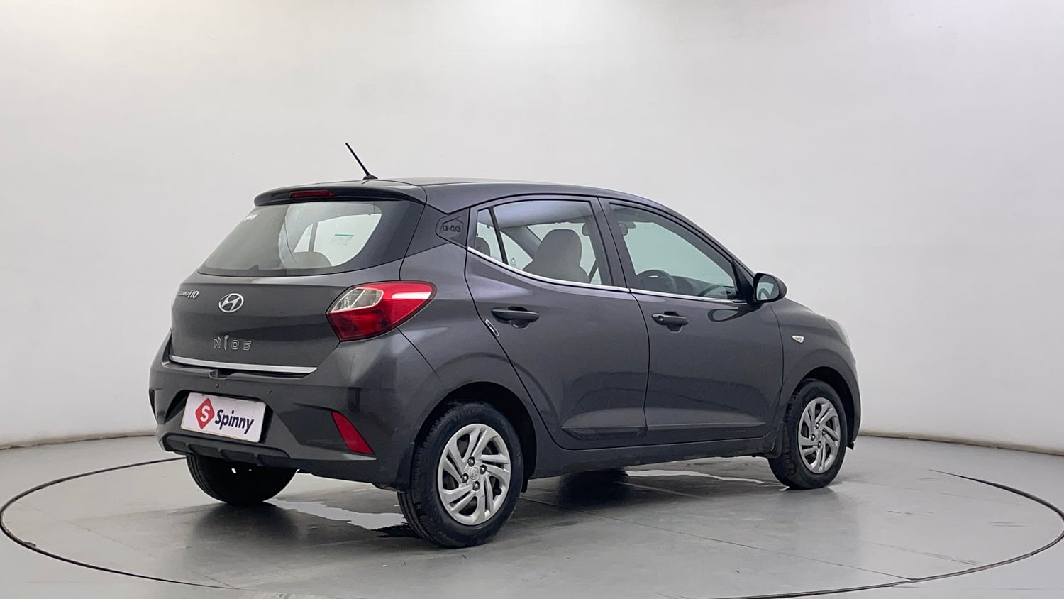 Used 2021 Hyundai Grand i10 Nios Magna 1.2 Kappa VTVT Petrol Manual exterior RIGHT REAR CORNER VIEW