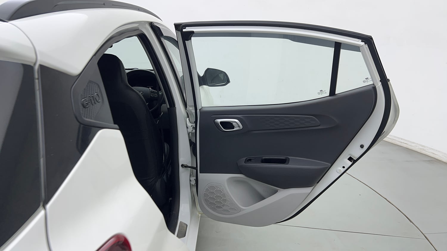 Used 2023 Hyundai Grand i10 Nios Sportz 1.2 Kappa VTVT Petrol Manual interior RIGHT REAR DOOR OPEN VIEW