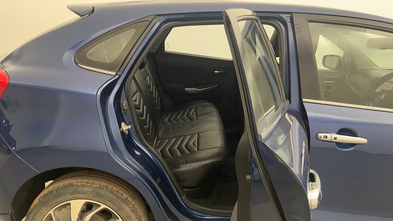 Used 2019 Maruti Suzuki Baleno Zeta 1.2 Petrol Manual interior RIGHT SIDE REAR DOOR CABIN VIEW