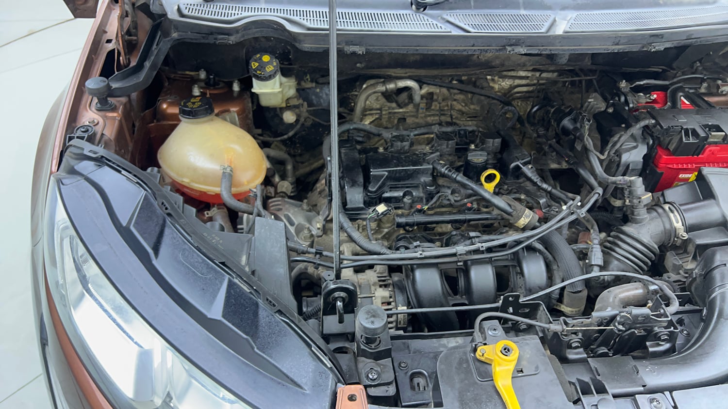 Used 2018 Ford EcoSport Trend + 1.5L Ti-VCT AT Petrol Automatic engine ENGINE RIGHT SIDE VIEW