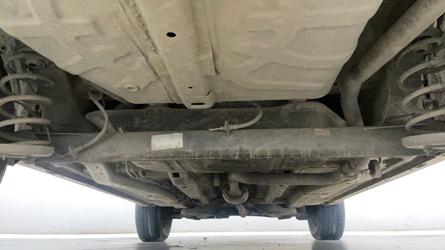 Used 2024 Tata Nexon Creative Plus S 1.5 Revotorq Diesel 6AMT Diesel Automatic extra REAR UNDERBODY VIEW (TAKEN FROM REAR)